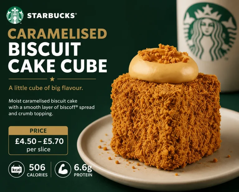 Caramelised Biscuit Cake Cube
