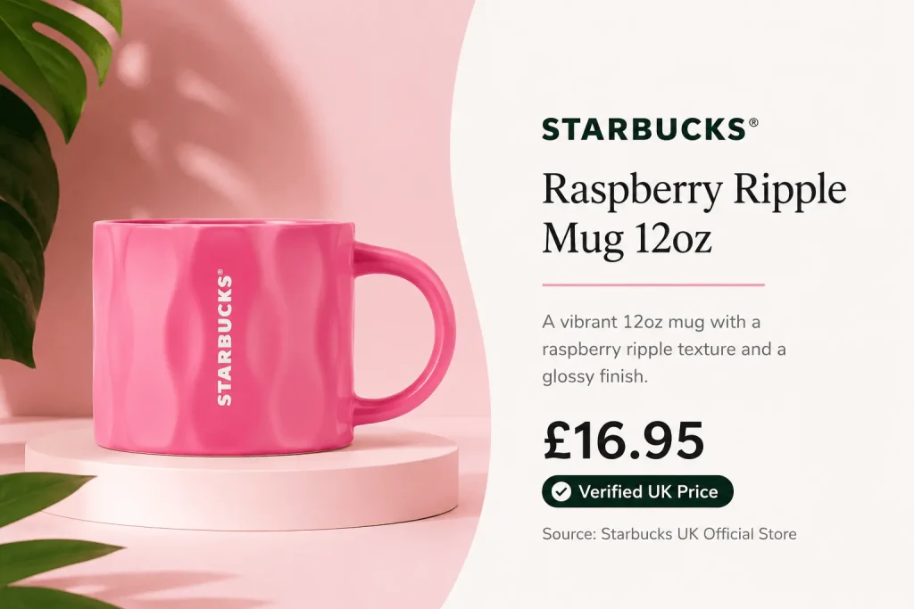 Starbucks Summer Merchandise 2026 (Mefy Collaboration) UK