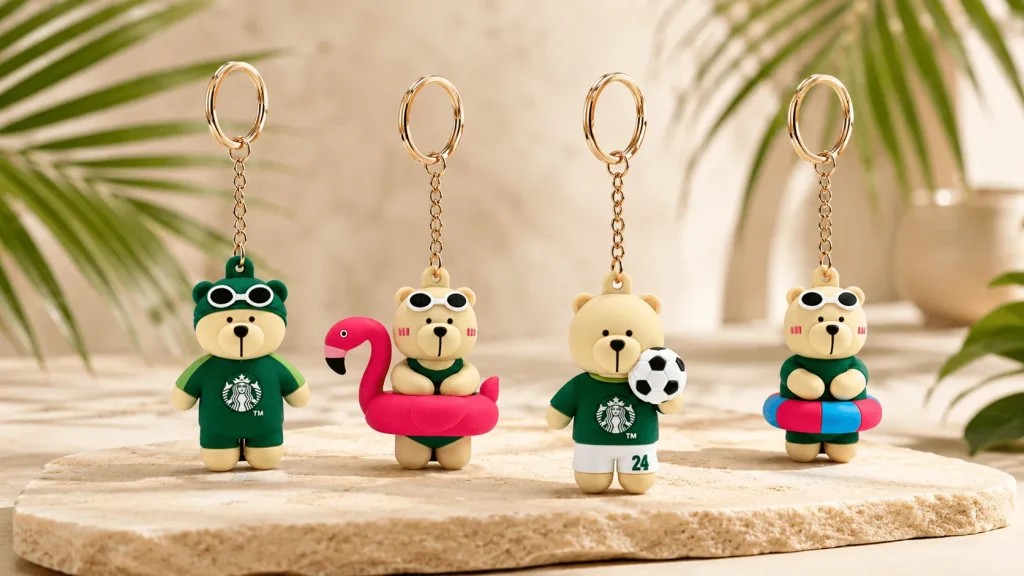 Starbucks Keychain Bearista