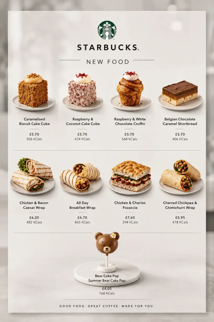 Starbucks New Food