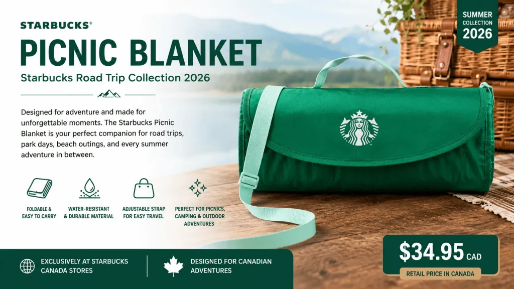 Starbucks Picnic Blanket