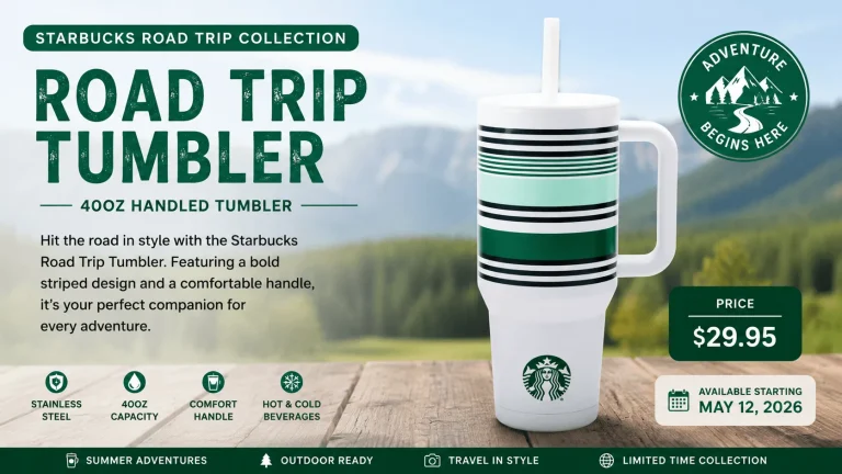 Starbucks Road Trip tumbler