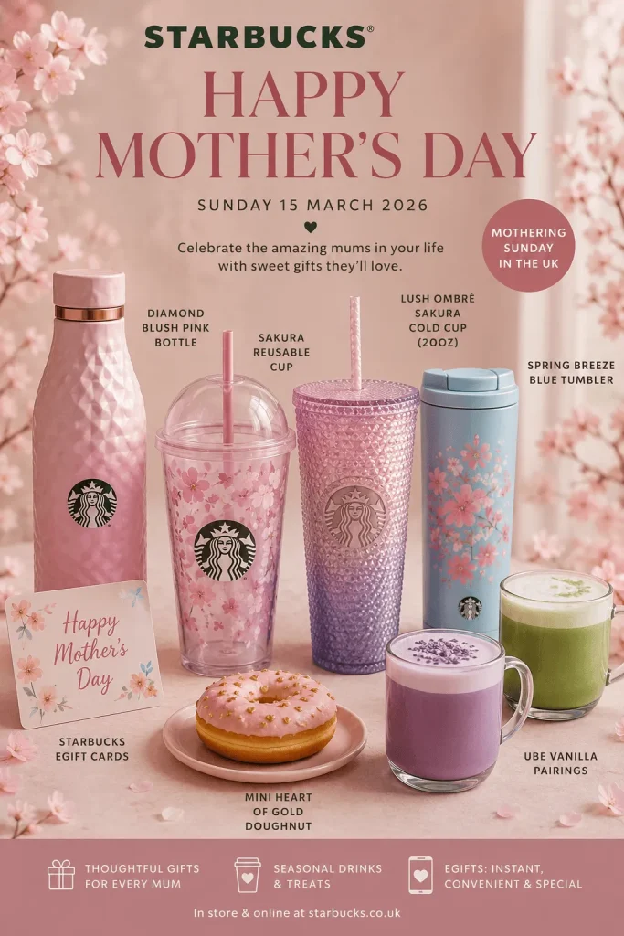 Starbucks UK Mothers Day