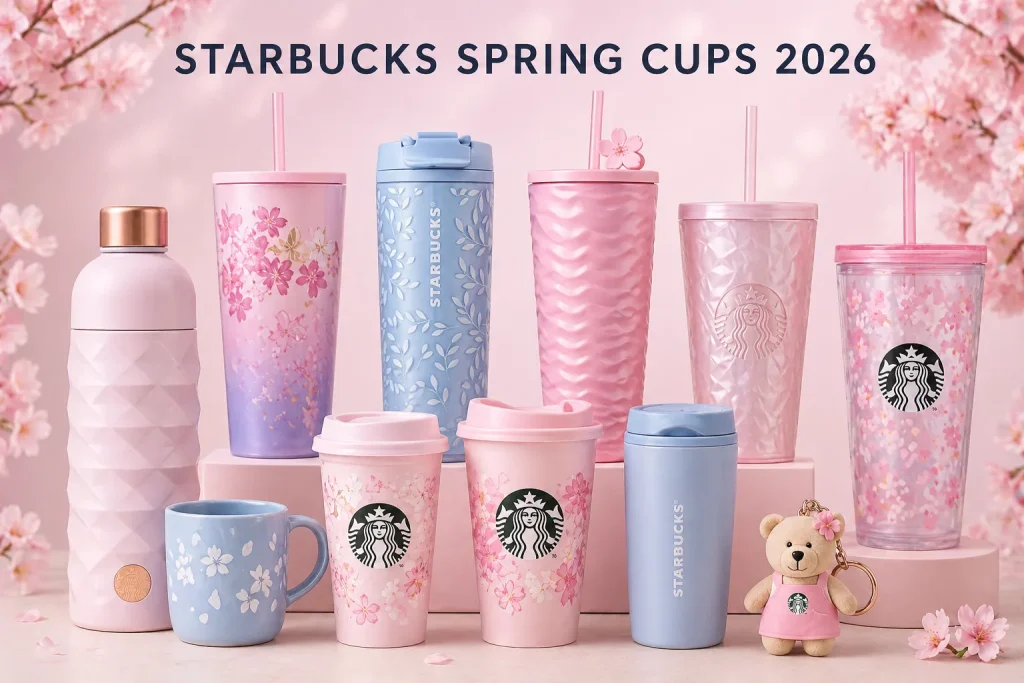 starbucks spring cups 2026