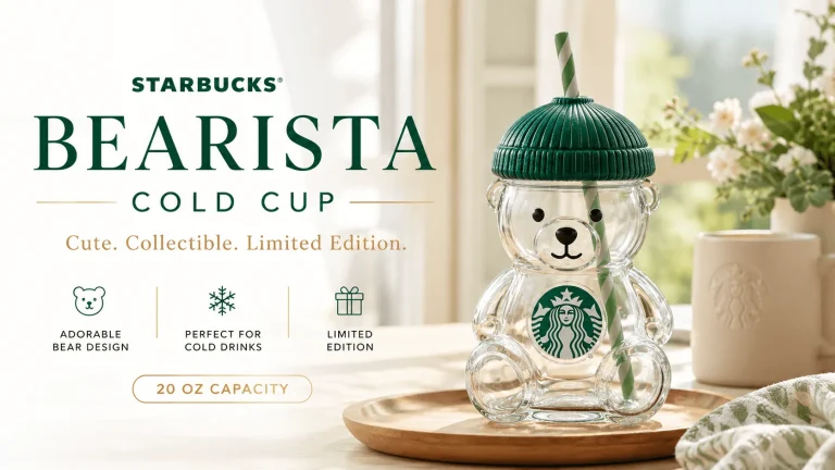 starbucks teddy bear cup