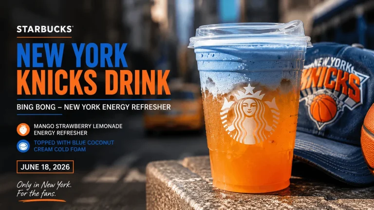 Starbucks New York Knicks Drink