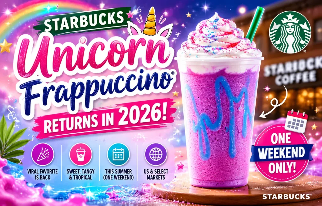Starbucks Unicorn Frappuccino