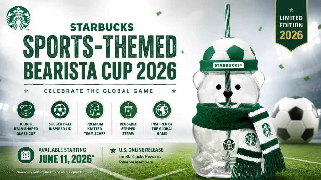sports-themed Bearista Cup
