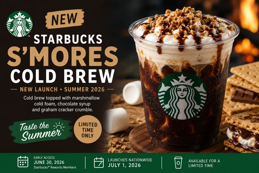 starbucks s'mores cold brew